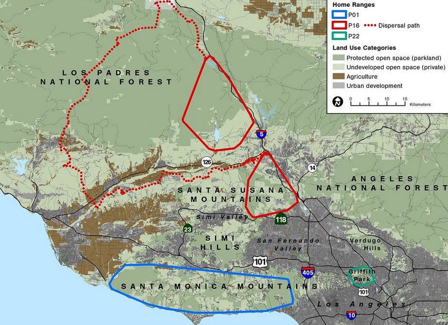 Los Angeles Habitat Map: NPS Los Angeles Habitat Map: NPS