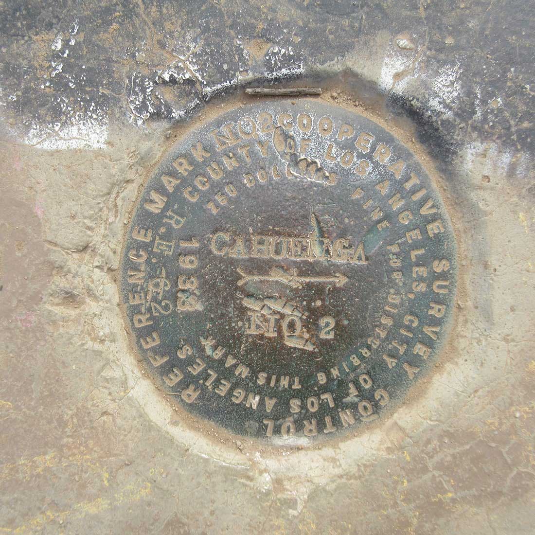 13H-Cahuenga-Peak-Marker