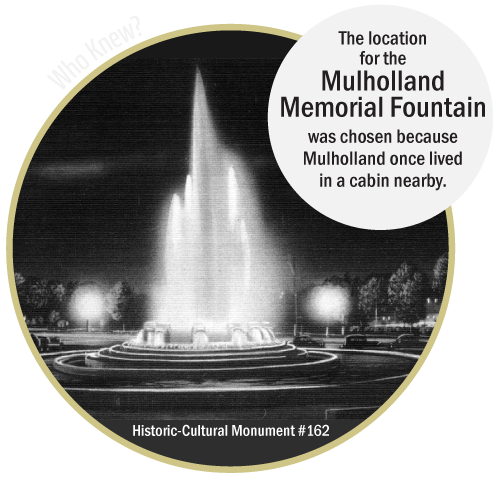 Griffith Park Explorer: Mulholland Fountain