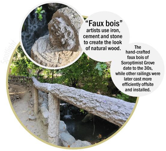 Griffith Park Explorer: Faux bois
